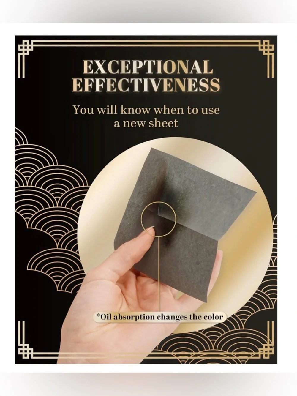 Danabe Bamboo Charcoal Blotting Paper 100